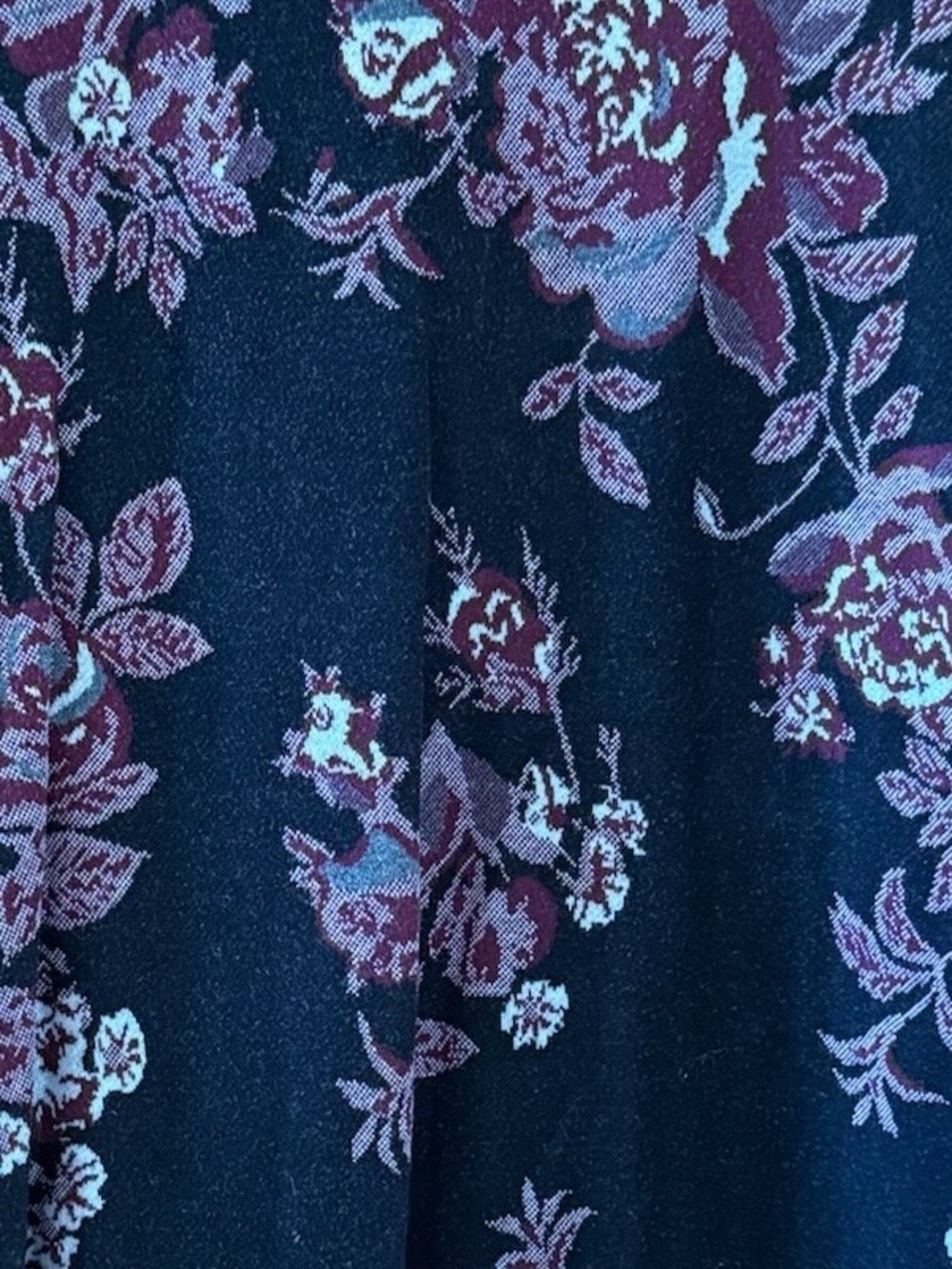 Style & Co Wine Black Knit Pullover Tunic - Picture 4 of 4